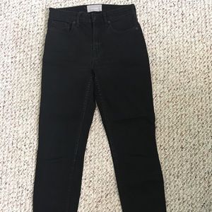 Everlane high rise skinny jeans